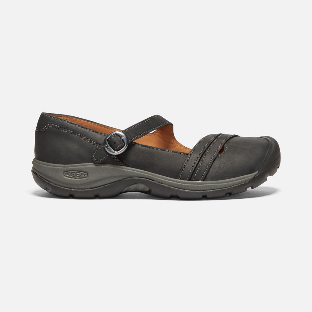 Keen Slip-On Kadın Siyah - Presidio Ii Cross Strap - Türkiye GEUJ37419